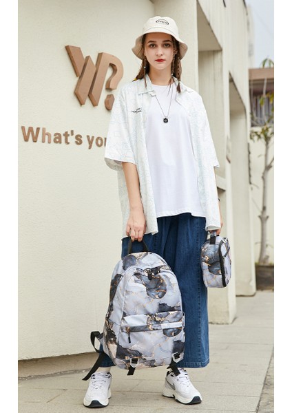 Kız Lise Öğrencisi Sırt Çantası/ortaokul Öğrencisi Büyük Kapasiteli Okul Çantası, Iki Parçalı Takım DL162 (Yurt Dışından) fiyatları