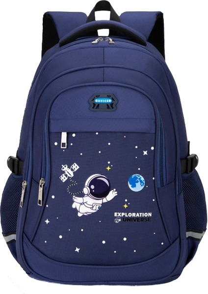 Erkek Omurga Yükü Azaltıcı Çocuk Omuz Çantası/ilkokul Öğrencisi Büyük Kapasiteli Okul Çantası/ortaokul Öğrencisi Hafif Sırt Çantası DL203 (Yurt Dışından)