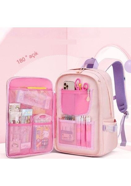 Su Geçirmez Geniş Kapasiteli Öğrenci Sırt Çantası (Yurt Dışından) modelleri