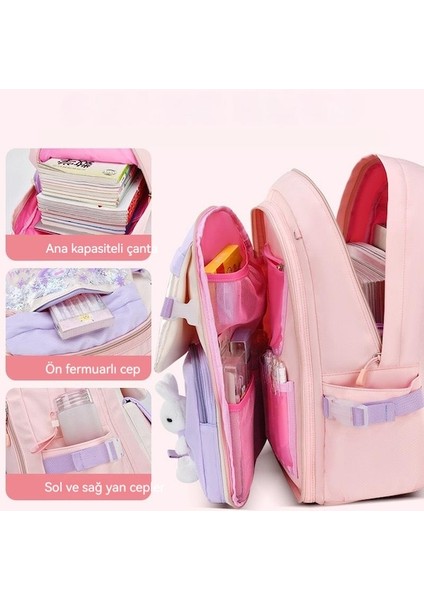 Su Geçirmez Geniş Kapasiteli Öğrenci Sırt Çantası (Yurt Dışından) indirimleri