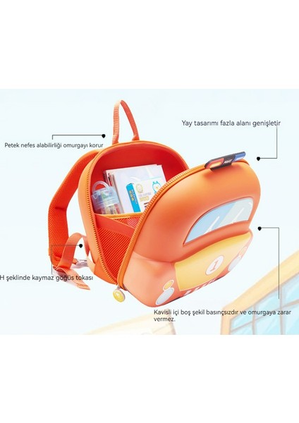 Erkek Hafif Sırt Koruyucu Çocuk Sırt Çantası/anaokulu Büyük Kapasiteli Okul Çantası DL216 (Yurt Dışından) fırsatları