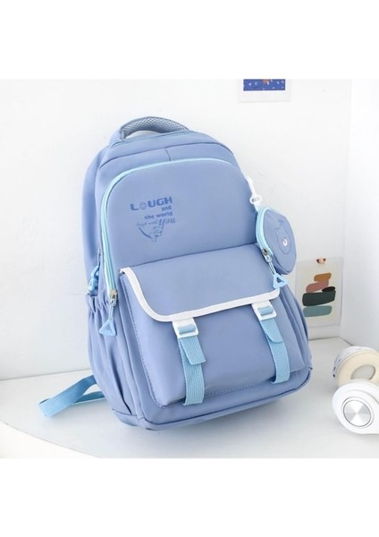 Heamor Genç Kız Okul Çantası Büyük Kapasiteli Ilk ve Ortaokul Öğrencileri Sırt Çantası Çocuk Sırt Çantaları - Siyah (Yurt Dışından) fiyatları