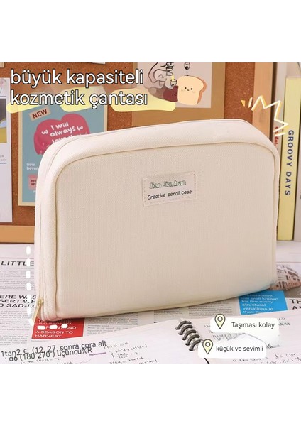 Büyük Kapasiteli Çok Fonksiyonlu Katmanlı Depolama Kalem Çantası/öğrenci Kırtasiye Kutusu Kalem Kutusu/saklama Kozmetik Çantası DL234 (Yurt Dışından) fırsatları