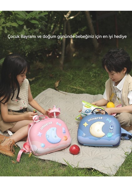 Kız Hafif Omurga Çocuk Omuz Çantası/anaokulu Büyük Kapasiteli Okul Çantası DL212 (Yurt Dışından) indirimleri