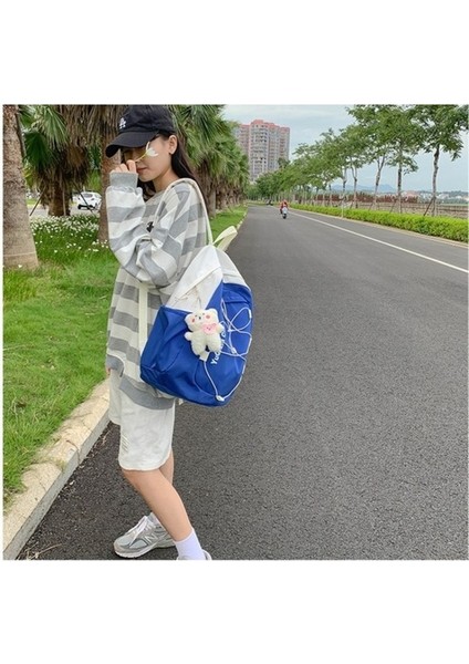 Oloey Rahat Okul Çantası Kız Çok Cepli Sırt Çantası (Yurt Dışından) fırsatları