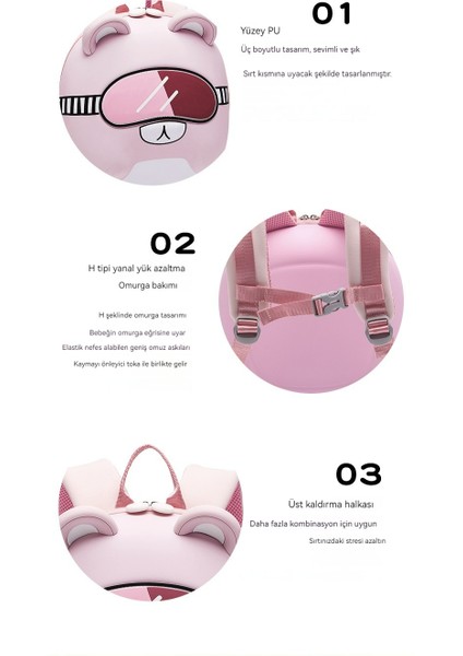 Çocuklar Için Hafif Omurga Sırt Çantası/anaokulu Büyük Kapasiteli Okul Çantası DL215 (Yurt Dışından) fırsatları