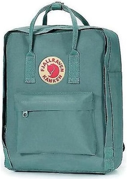 Yucama Coscelia 16L Fjallraven Kanken Yüksek Kapasite Sırt Sıradan Sırt Öğrenci Okul Sırt Çantası - Yeşil (Yurt Dışından)