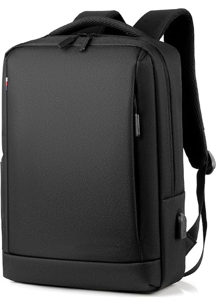 Heamor Erkek Iş Sırt Çantası Laptop Sırt Çantası Öğrenci Okul Çantası - Siyah (Yurt Dışından)