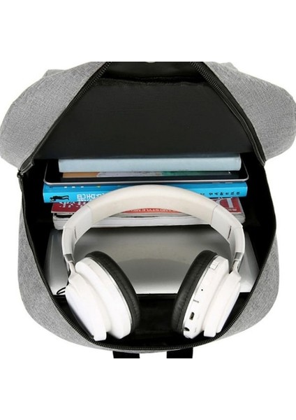 Heamor Erkek Iş Sırt Çantası Erkek Dizüstü Bilgisayar Sırt Çantası15.6 Inç Notebook Çantası - Siyah (Yurt Dışından) fırsatları