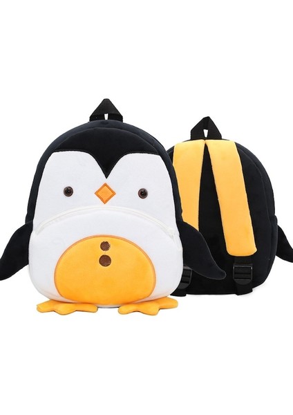 Tcherchi Penguen Model Tasarım Peluş Çocuk Okul Sırt Çantası 001 (Yurt Dışından)