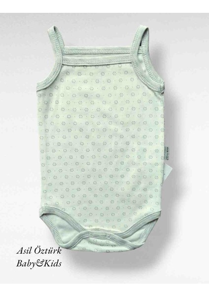 Kız Bebek 3'lü Askılı Body Gri Ekru Renk Sim Detaylı Çıtçıtlı Zıbın fiyatları