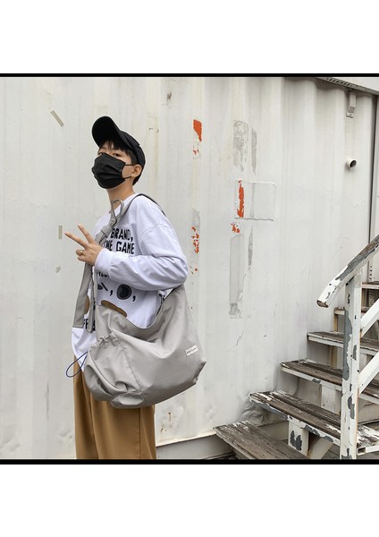 Iş Çantası Japon Crossbody Çanta Erkek Yaz Kadın Çanta Omuzdan Askili Çanta Sırt Çantası Erkek Çantası Postacı Çantası (Yurt Dışından) fırsatları