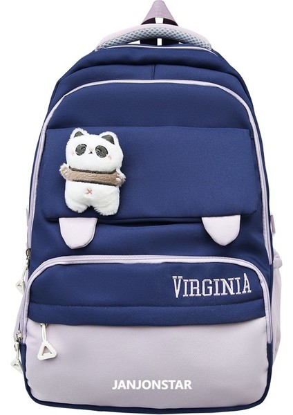 Yeni Ortaokul Öğrencisi Okul Çantaları, Kolej Tarzı Basit Sırt Çantaları, Şık ve Trend Ortaokul Öğrencisi Sırt Çantaları (Yurt Dışından)