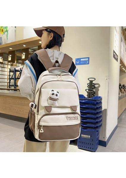 Yeni Ortaokul Öğrencisi Okul Çantaları, Kolej Tarzı Basit Sırt Çantaları, Şık ve Trend Ortaokul Öğrencisi Sırt Çantaları (Yurt Dışından) fırsatları