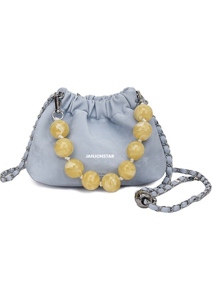 2024 Bahar Yeni Koltuk Altı Çanta Rahat Retro Çanta Çapraz Kova Çanta Kadın Fransız Moda Kadın Çantası (Yurt Dışından)