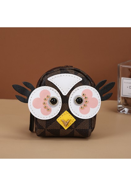 Baykuş Bozuk Para Cüzdanı Bozuk Para Çantası Mini Anahtar Çantası (Yurt Dışından)