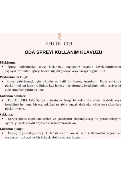 Peony & Musk Şakayık Ve Misk Kokulu Oda Spreyi