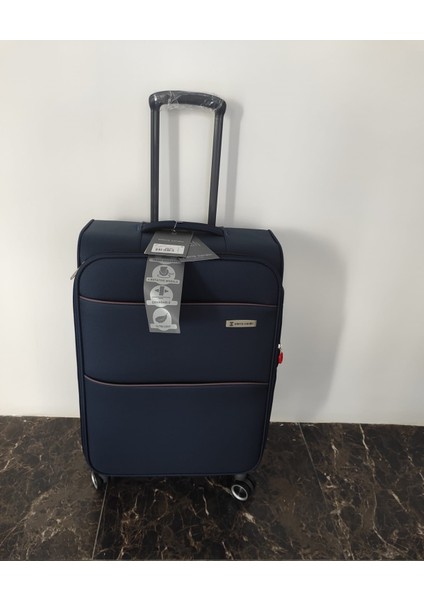 Trolley 60 cm Lacivert Valiz