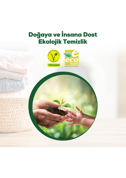 Life by Fakir Vegan Bitkisel Sıvı Çamaşır Deterjanı 1500 ml x 3 Adet