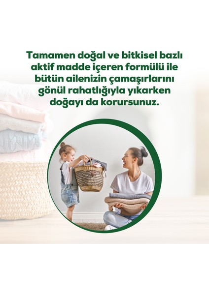 Life by Fakir Vegan Bitkisel Sıvı Çamaşır Deterjanı 1500 ml x 3 Adet