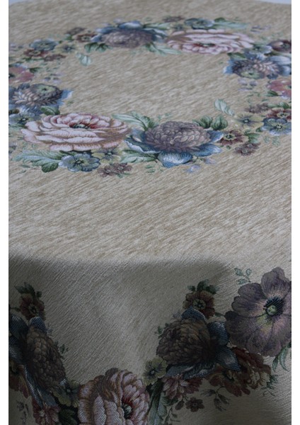 Kınay Masa Örtüsü 140*140 S.kahve Şönil modelleri