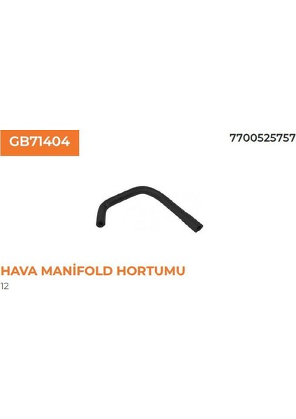 R12 Hava Manıfold Hortumu 7700525757