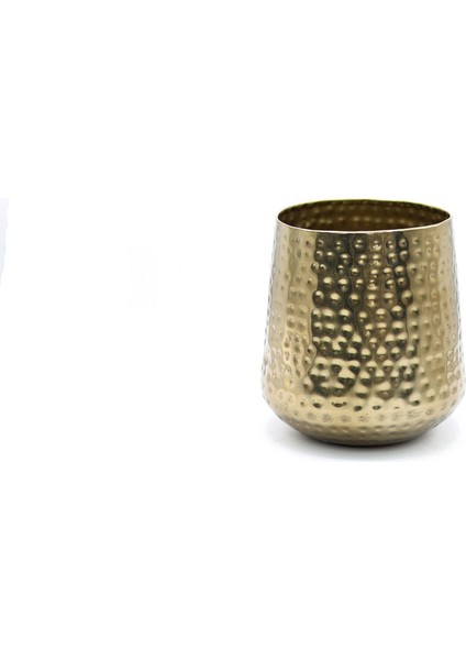 Iason Metal Gold Büyük Boy Saksı