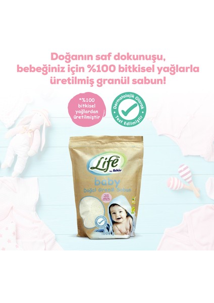 Bebek Granül Toz Sabun 1 kg x 2 Adet