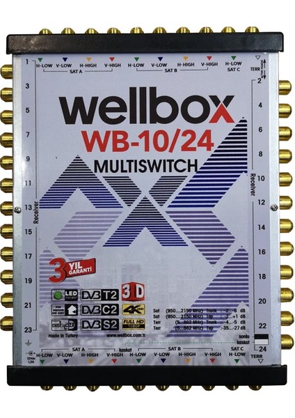 Wb-10/24 Sonlu Kaskatlı Multiswitch