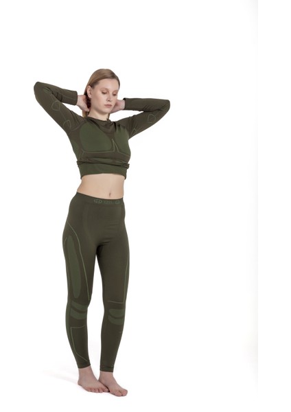 Haki Unisex Termal Içlik Alt Seamless Iıı. Seviye Pro modelleri