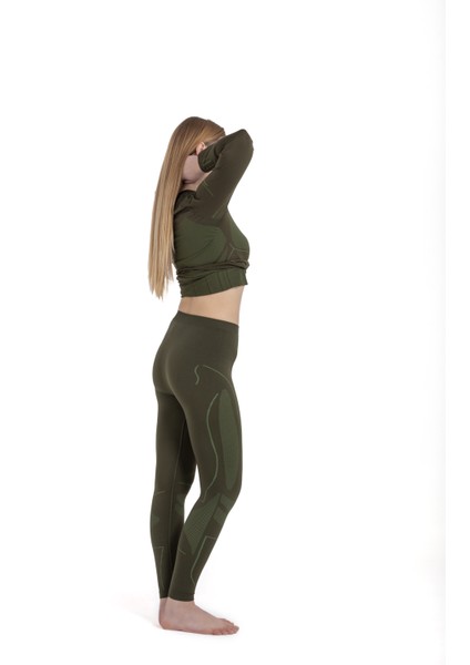 Haki Unisex Termal Içlik Alt Seamless Iıı. Seviye Pro fırsatları