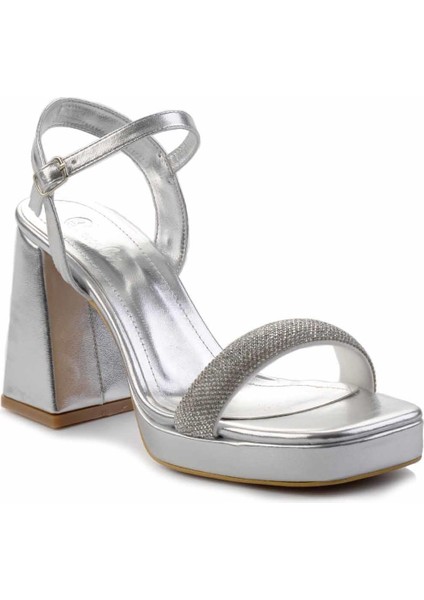 Metalik Lame Kadın Abiye Ayakkabı K05215164309 fiyatları