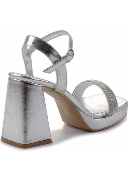 Metalik Lame Kadın Abiye Ayakkabı K05215164309 modelleri