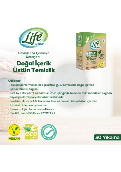 Life By Fakir Baby Granül Sabun ve Toz Deterjan Seti