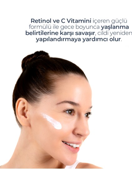 Sarkma Karşıtı Retinol Gece Kremi 50 ml