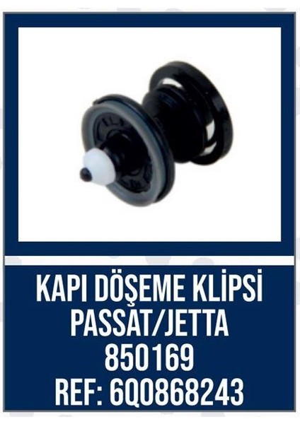 Kapı Döşeme Klipsi Passat/jetta