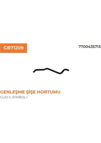 Radyatör Yedek Su Depo Hortumu Symbol 1.4 8V K7J