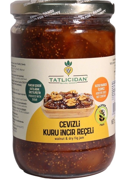 Cevizli Kuru Incir Reçeli 800GR