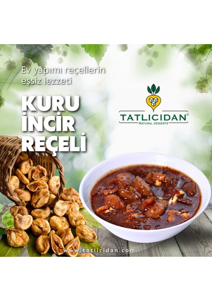 Cevizli Kuru Incir Reçeli 800GR