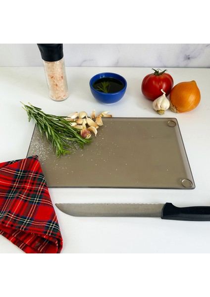 Cam Kesme Tablası - Cam Kesme Tahtası | Bronz Cam | 17CM x 29CM fiyatları