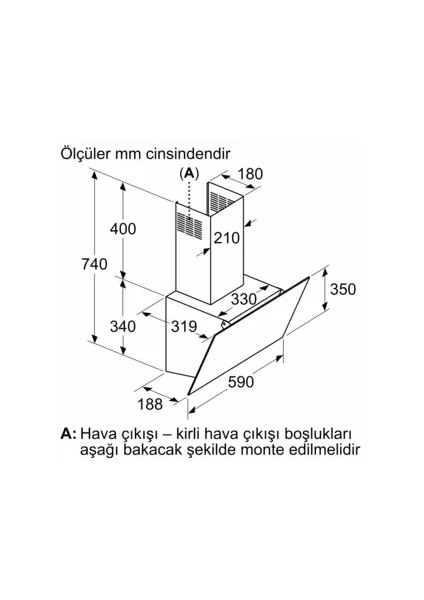 DVK6J320 Davlumbaz