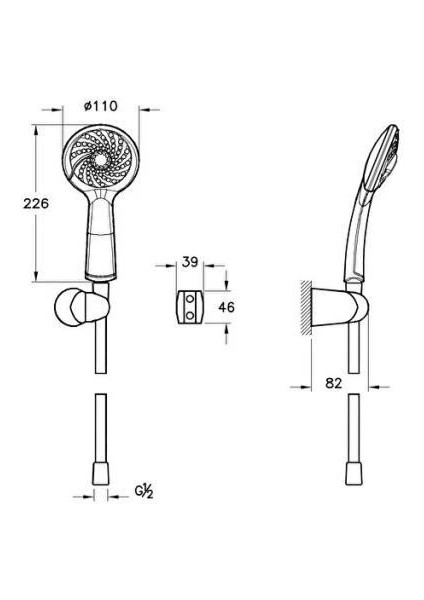X-Line Banyo Bataryası A42324 + Artema Samba 3f El Duş Takımı A45679STA Set indirimleri