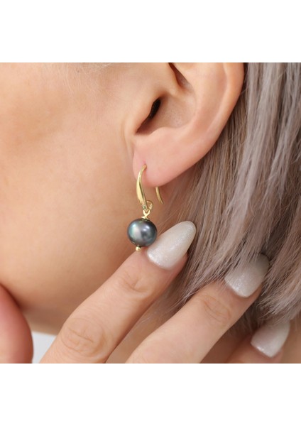 925 Ayar Gümüş Tavuskuşu Tatlısu Incisi KÜPE-10MM modelleri