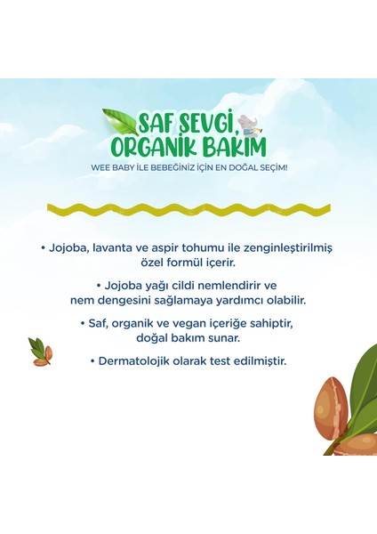 Organik Bebek Yağı 150 ml (2 Adet)