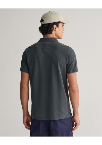 Erkek Siyah Regular Fit Logolu Polo 2043005.5