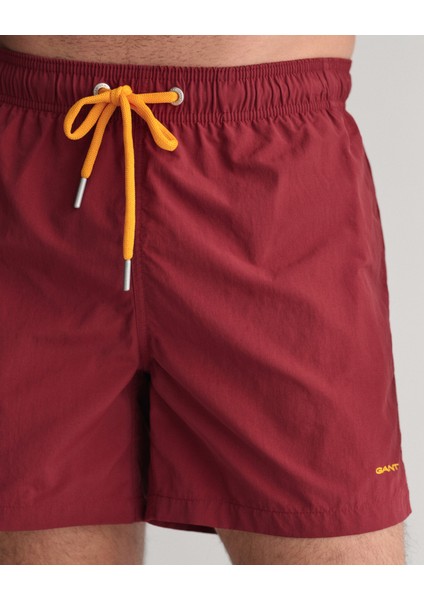Erkek Bordo Regular Fit Logolu Mayo Şort 920006000.604 indirimleri