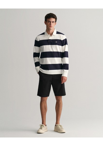 Erkek Siyah Relaxed Fit Şort 205066.5