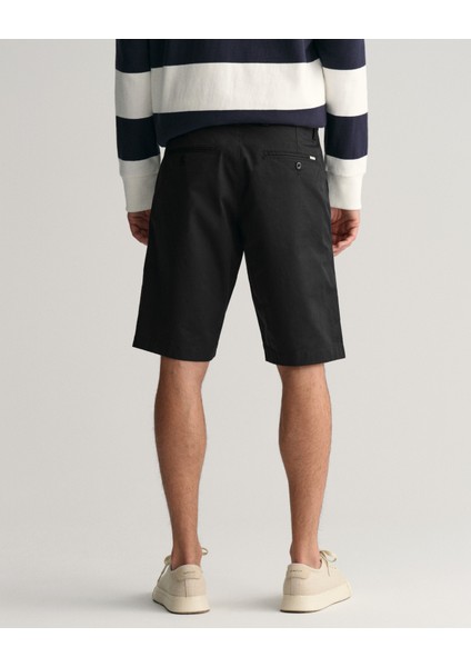 Erkek Siyah Relaxed Fit Şort 205066.5