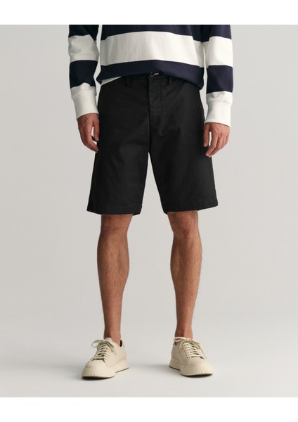 Erkek Siyah Relaxed Fit Şort 205066.5
