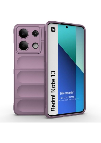 Xiaomi Redmi Note 13 4g Kılıf Oslo Prime Lila